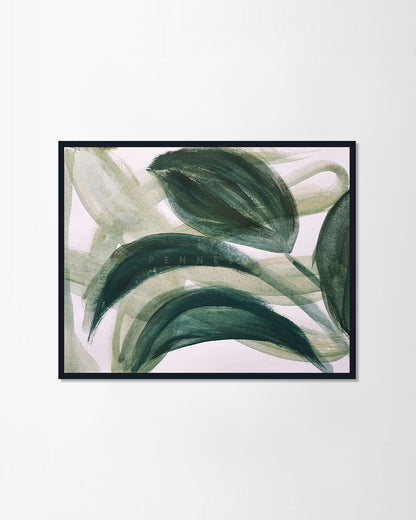 Green leaves
