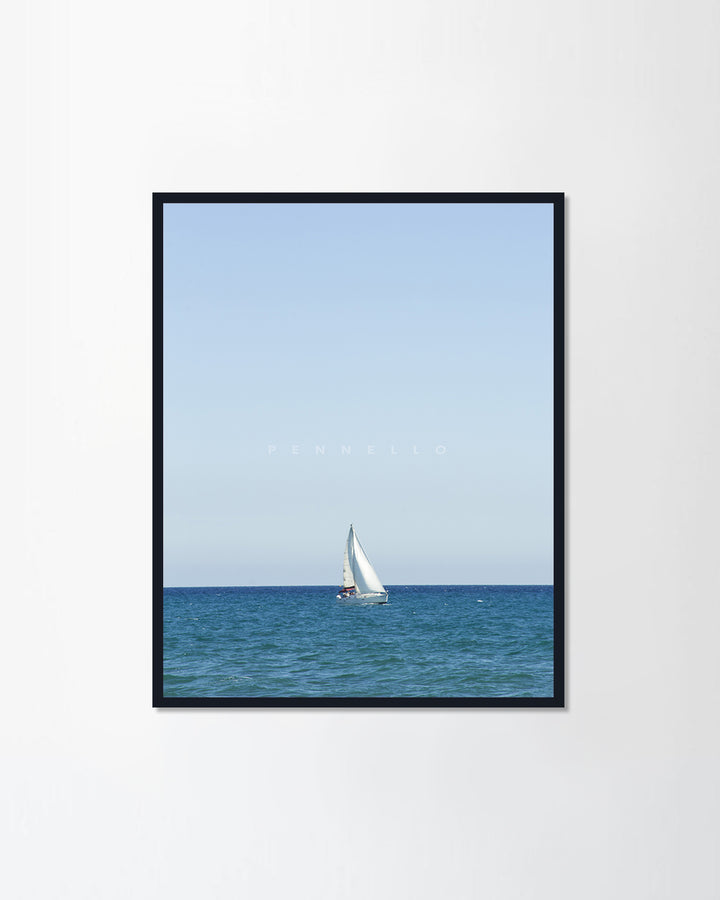 White Sailboat