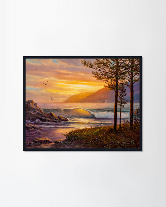 The Sun Set