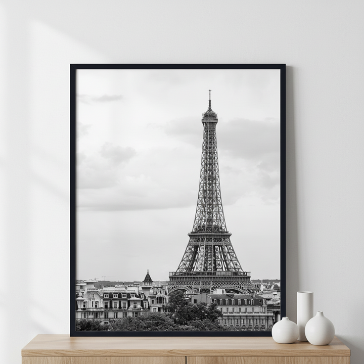 Lost in Paris ภาพติดผังสไตล์สแกนดิเนเวีย สำหรับตกแต่งบ้านและคอนโด พร้อมกรอบคุณภาพ