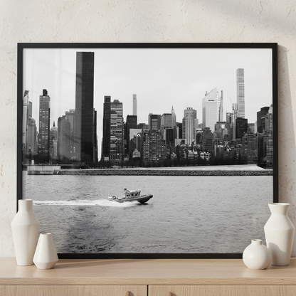 It's up to you 'New York' series 1 ภาพติดผังสไตล์สแกนดิเนเวีย สำหรับตกแต่งบ้านและคอนโด พร้อมกรอบคุณภาพ