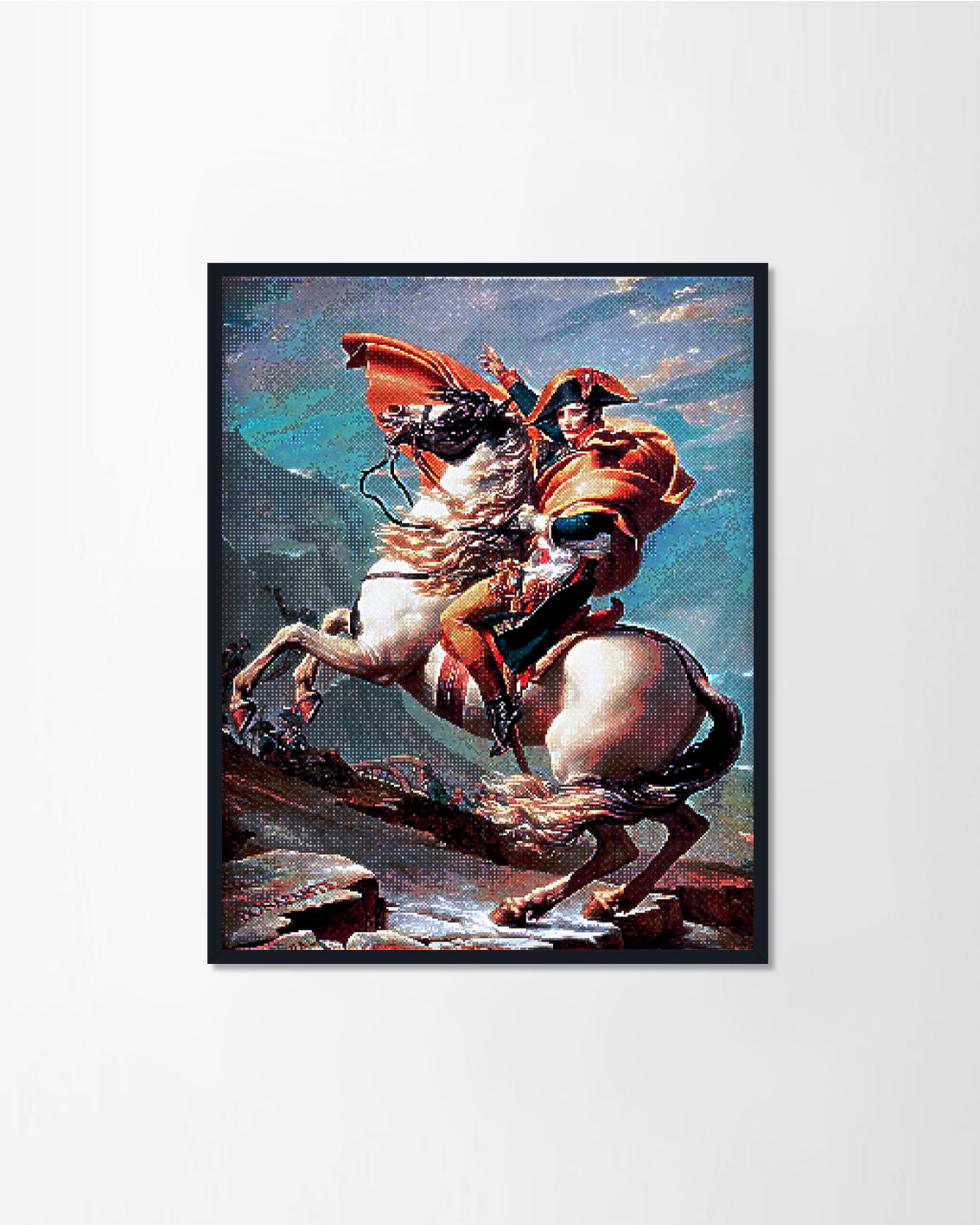 Napoleon crossing the Alps