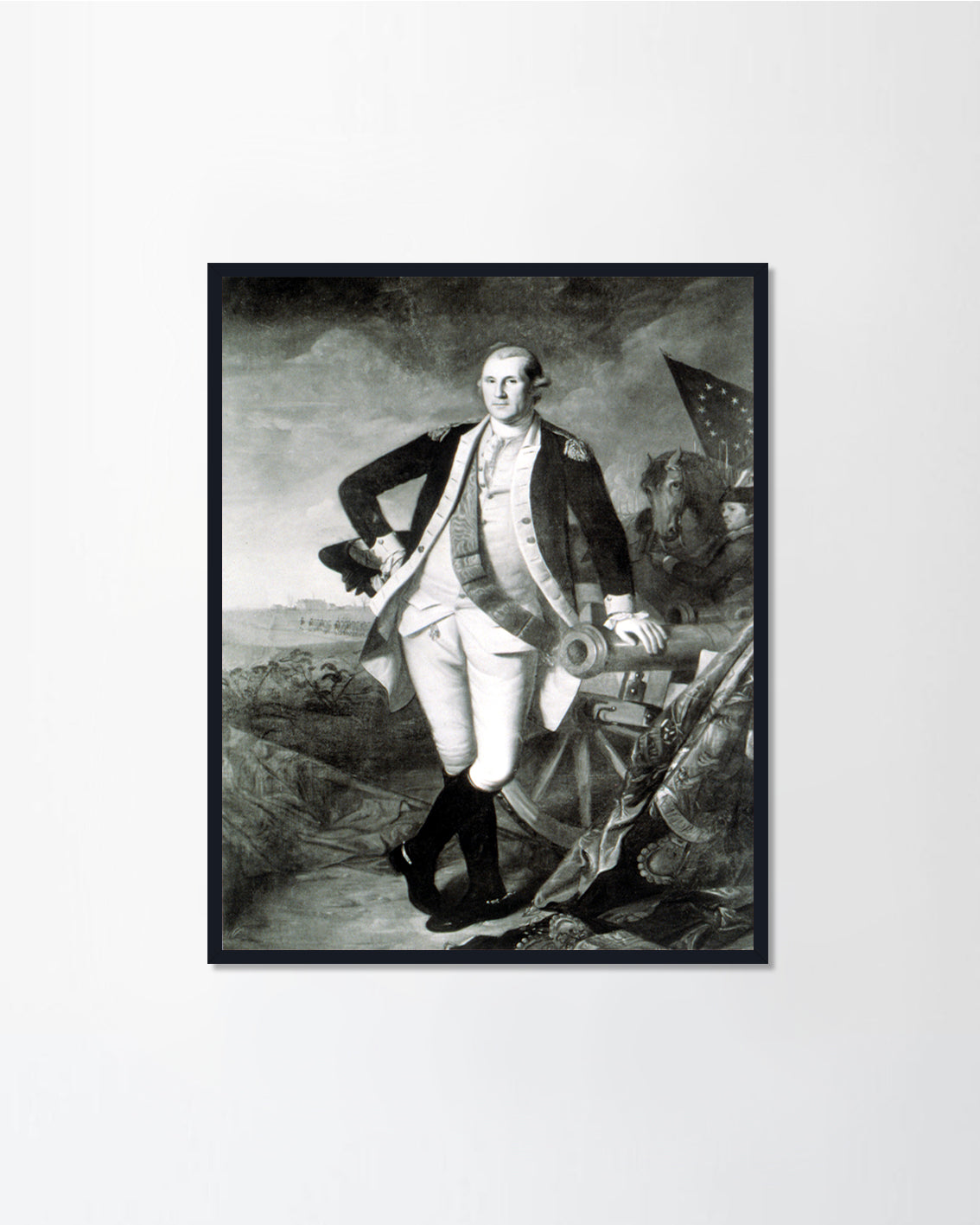 George Washington at the Battle of Princeton