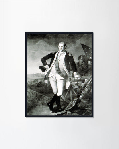 George Washington at the Battle of Princeton