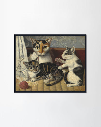 Cat and Kittens