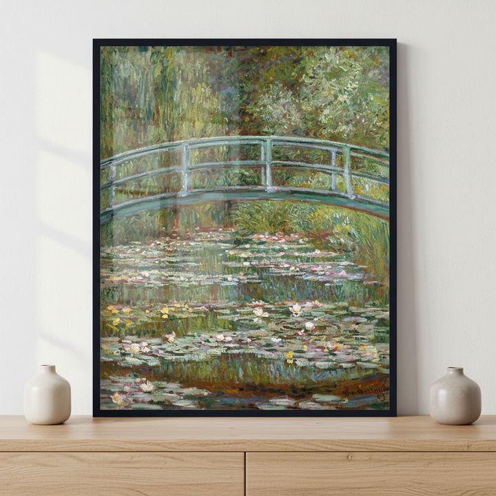 Bridge over a Pond of Water Lilies, by Claude Monet, 1899