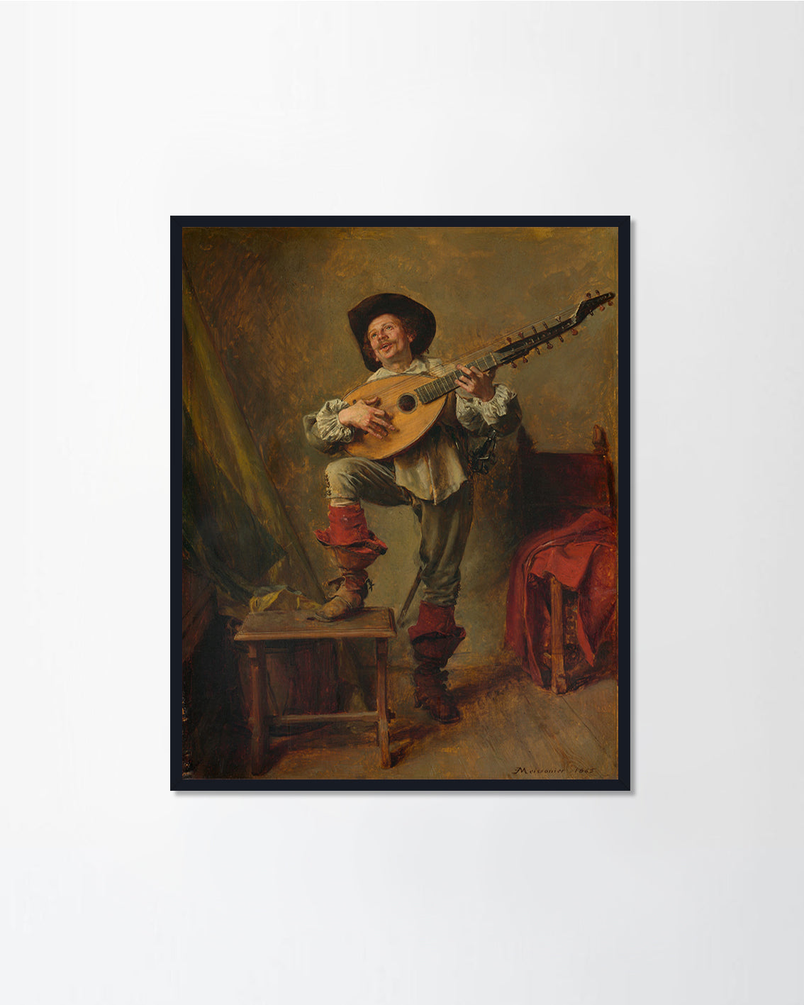 PLAYING THE THEORBO