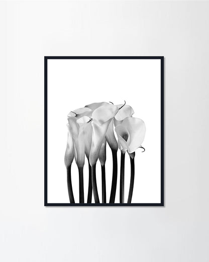 Milk glass flower