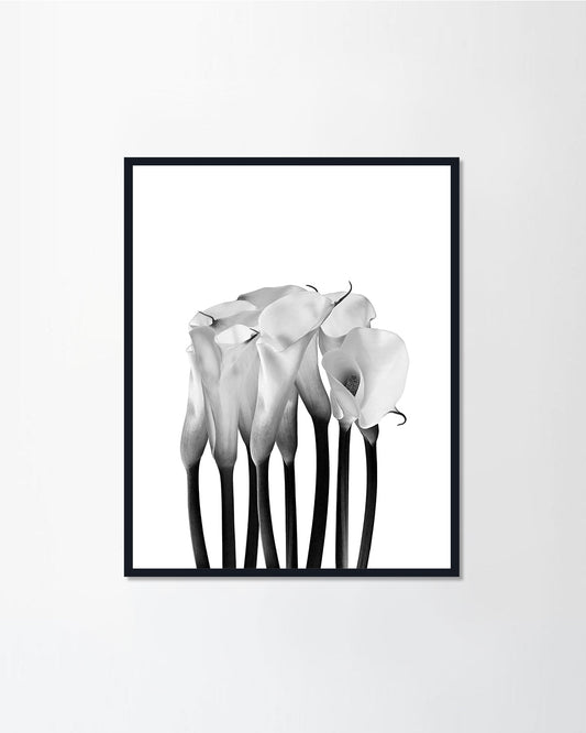 Milk glass flower