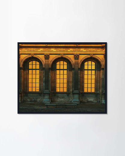 Vintage arched windows