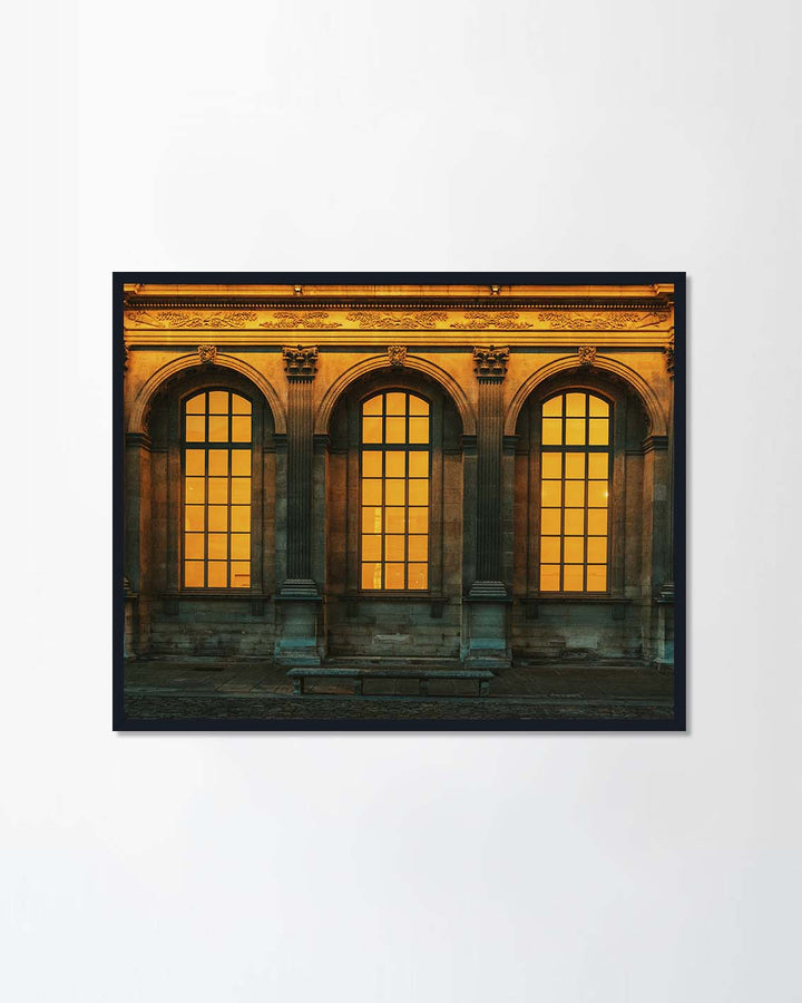 Vintage arched windows