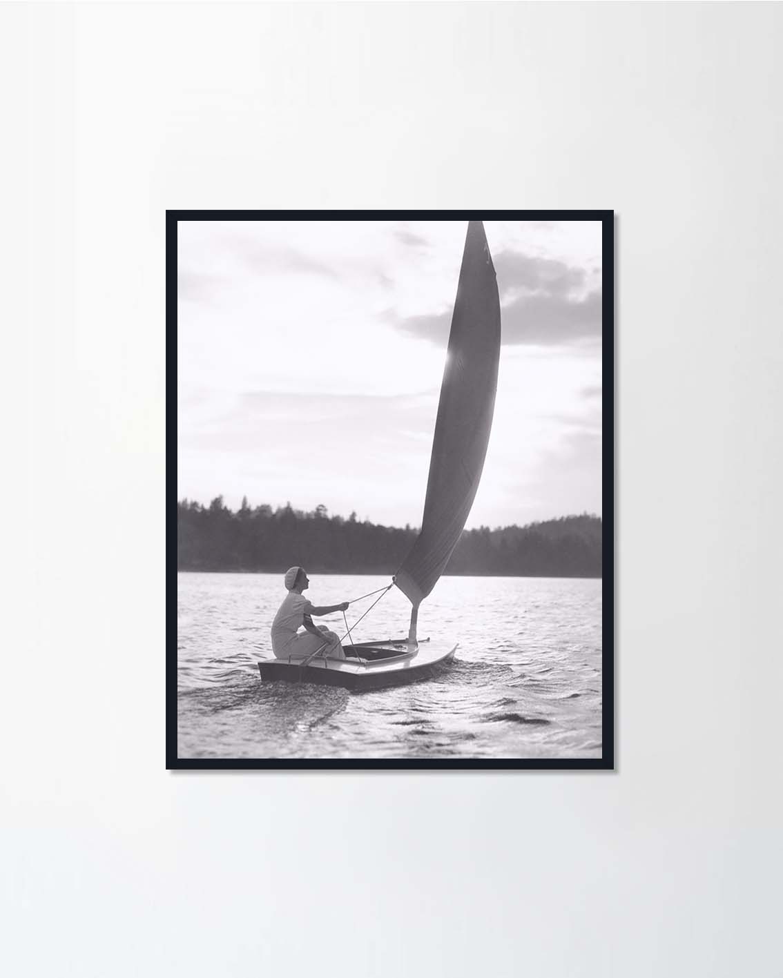 on a lake