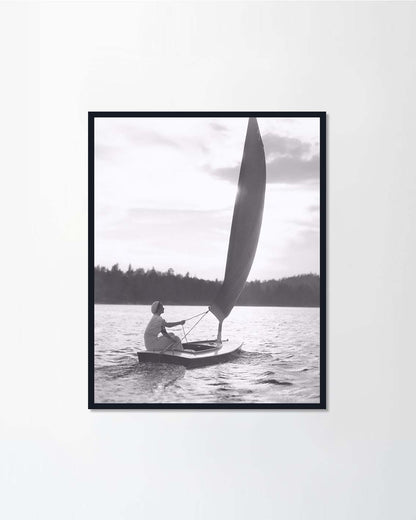 on a lake