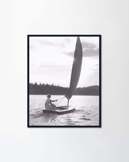 on a lake