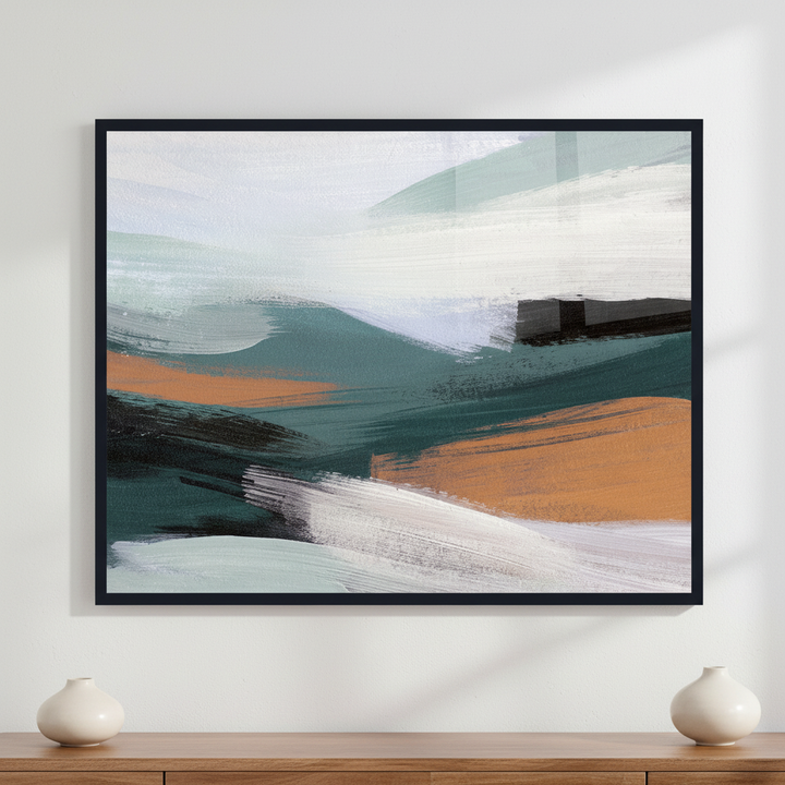 Dynamic composition ภาพติดผังสไตล์สแกนดิเนเวีย สำหรับตกแต่งบ้านและคอนโด พร้อมกรอบคุณภาพ