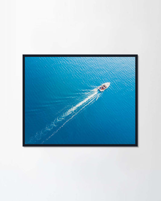 The blue sea