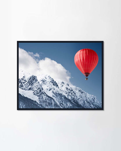 Snowcapped mountain