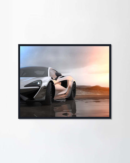 Luxury sports car
