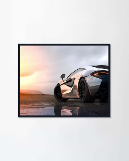 Luxury sports car