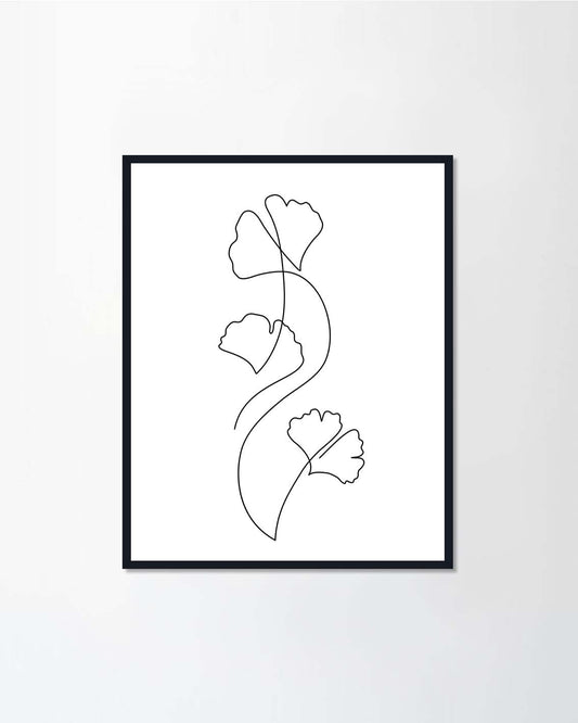 One line drawing