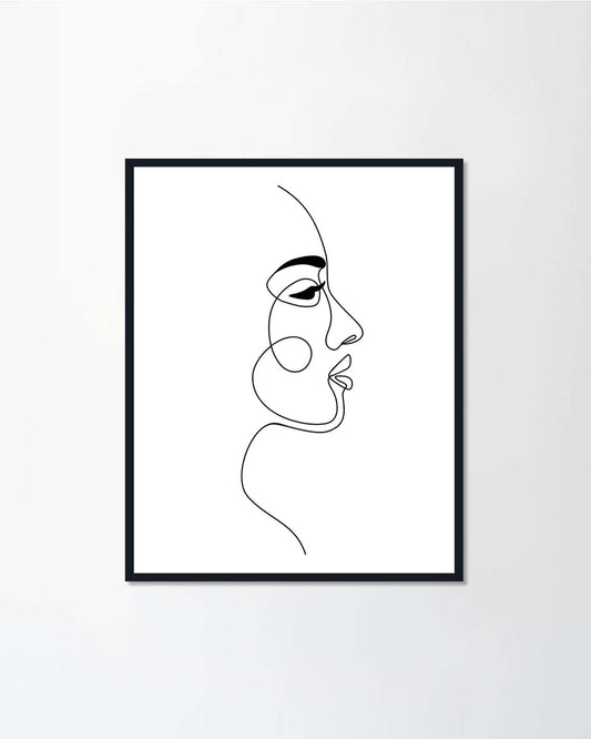 One line drawing