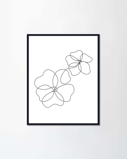 One line drawing