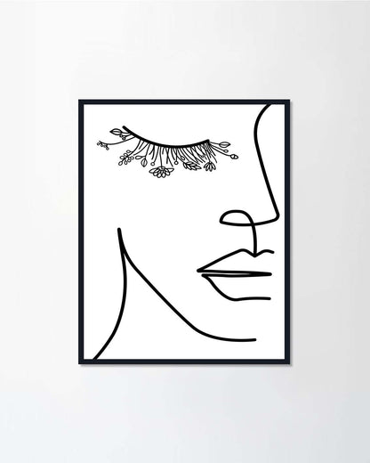 Art of half face