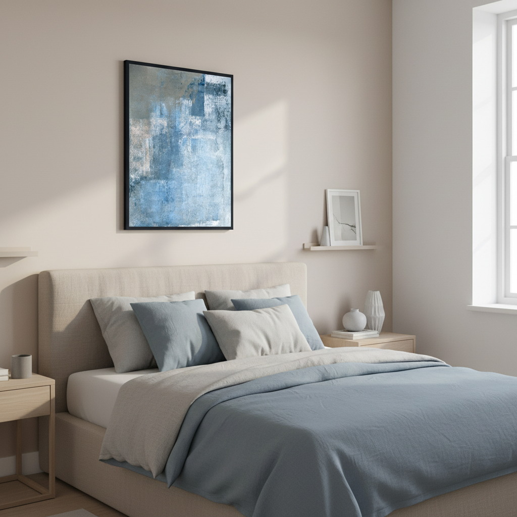 Grey and Blue