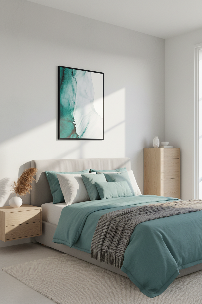 Colorful abstract painting
