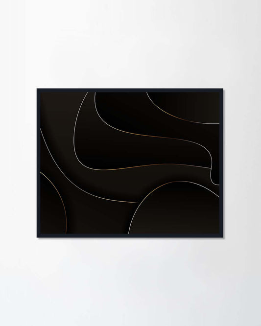 Luxury black with gold