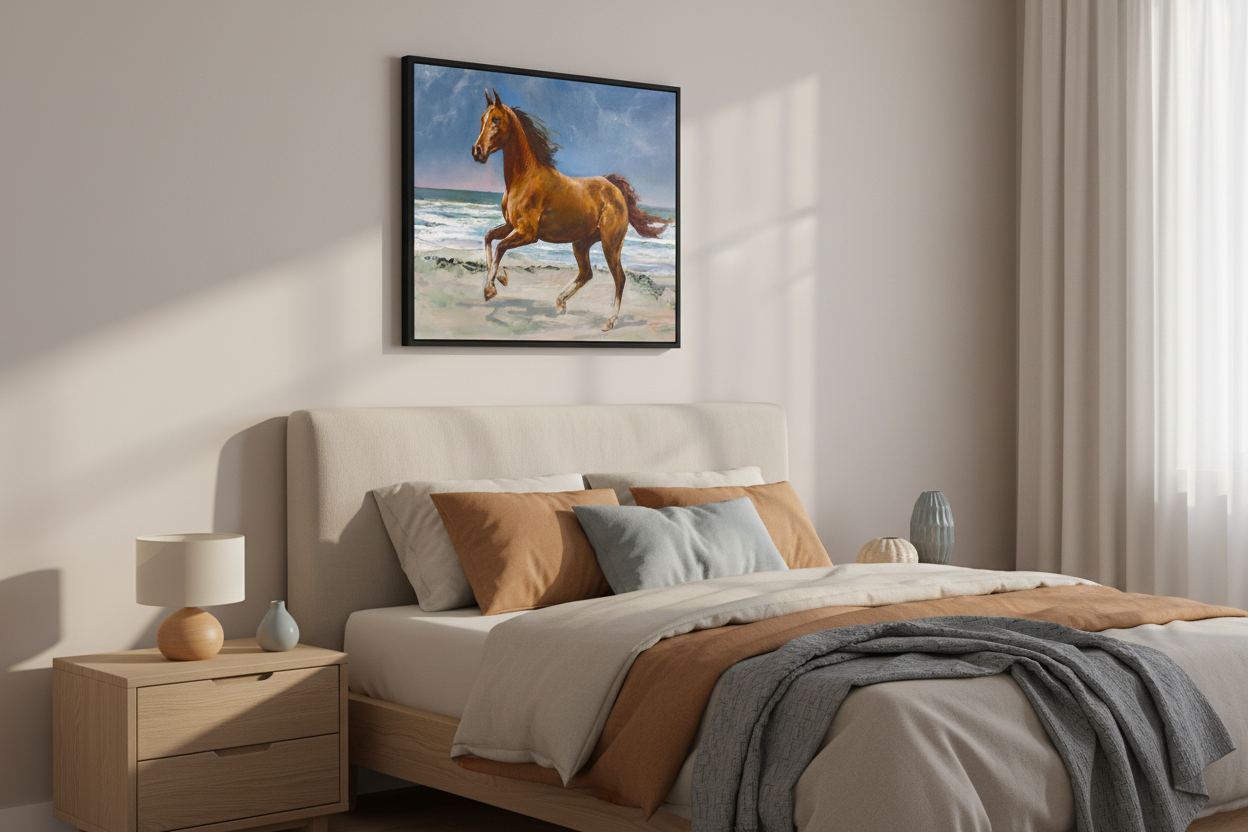 Chestnut horse