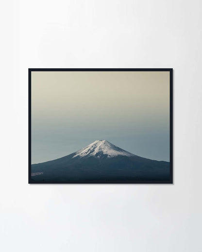 Fuji with the plain sky