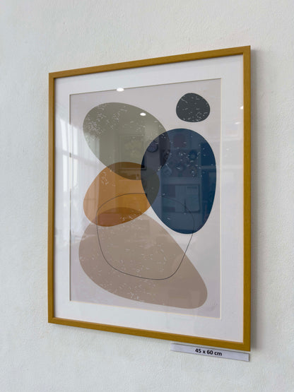 Abstract organic shapes