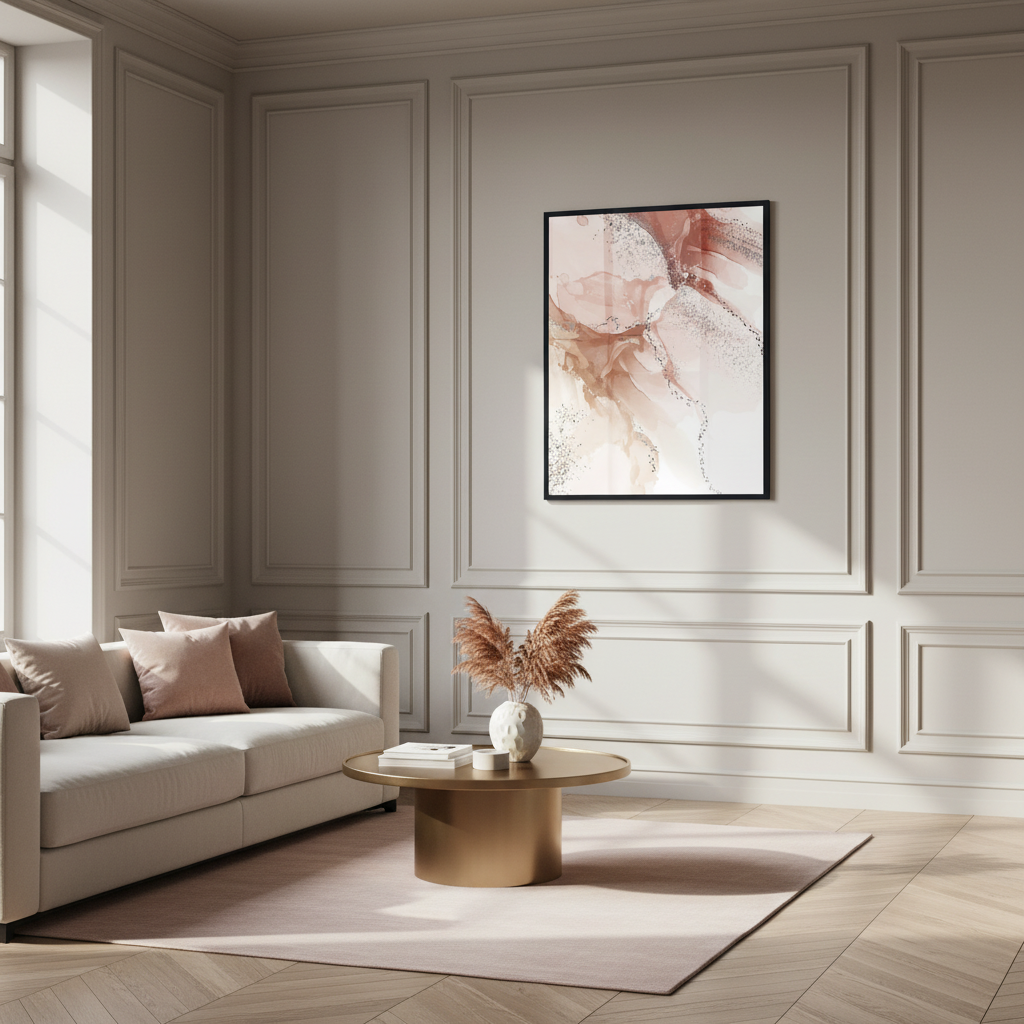 Abstract pastel watercolor Arrangements