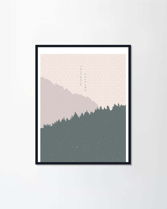 Mountain forest with arts II