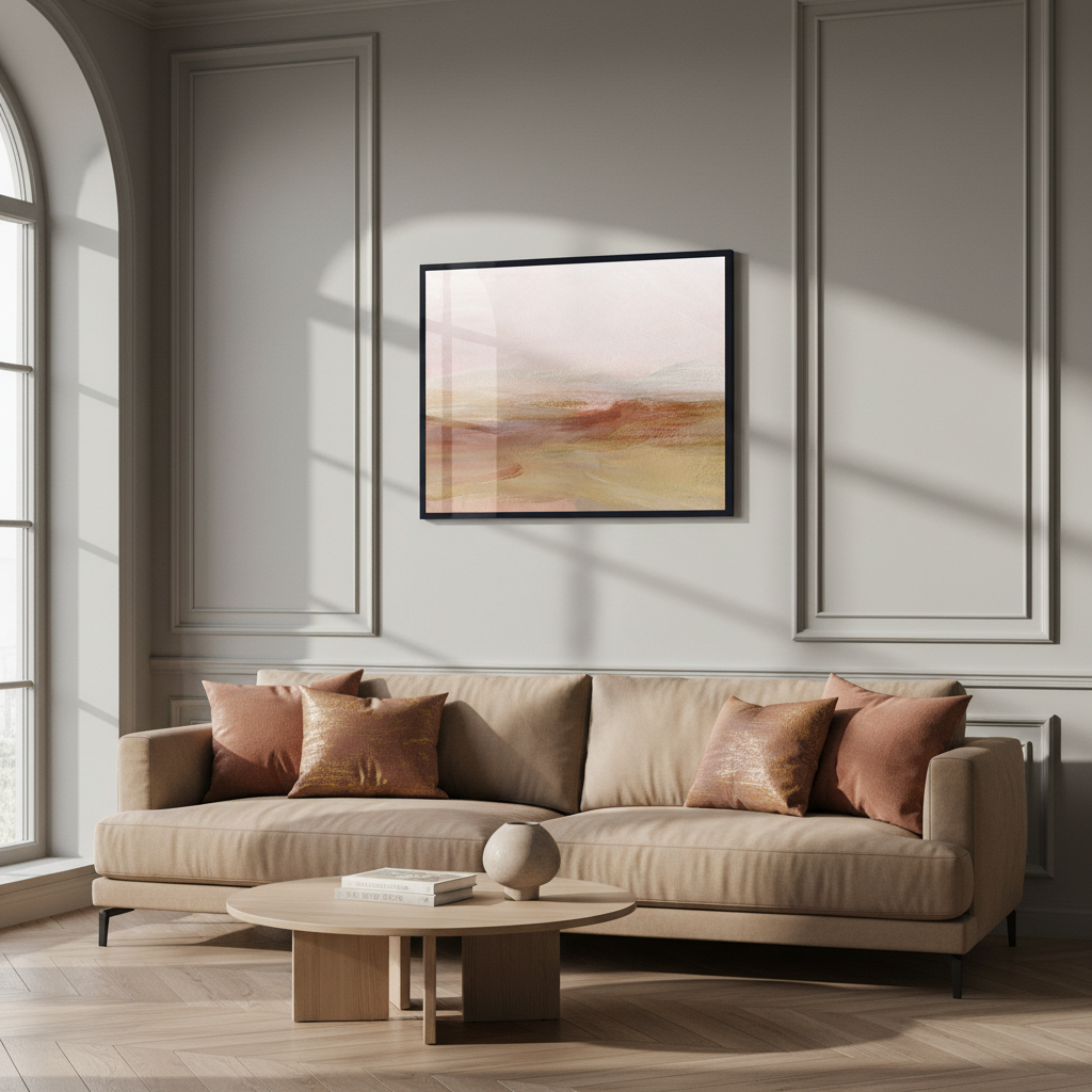 Minimalist landscape