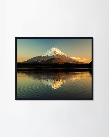 Fuji and Lake Shoji