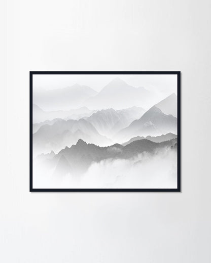 Sun and sea, summer retro poster (Canvas)