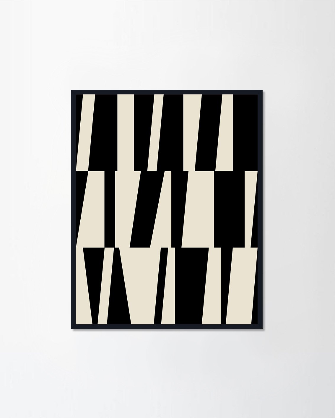 Mid century minimalist art