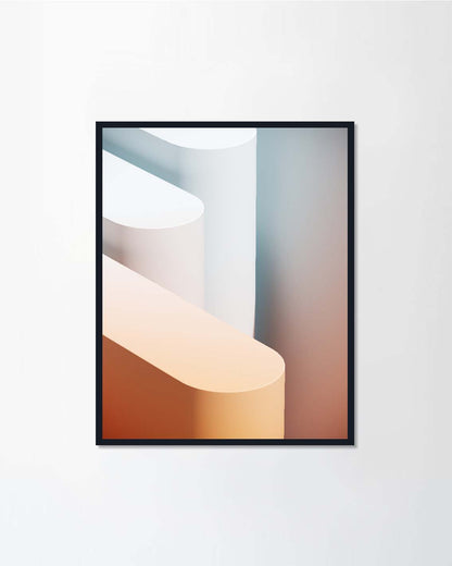 blending gradient podium