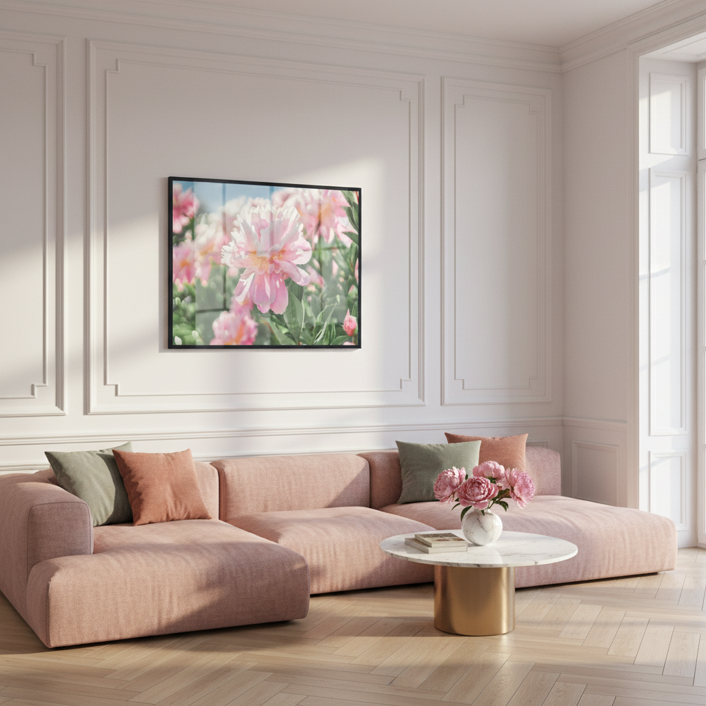 Beauty flower peonies flower