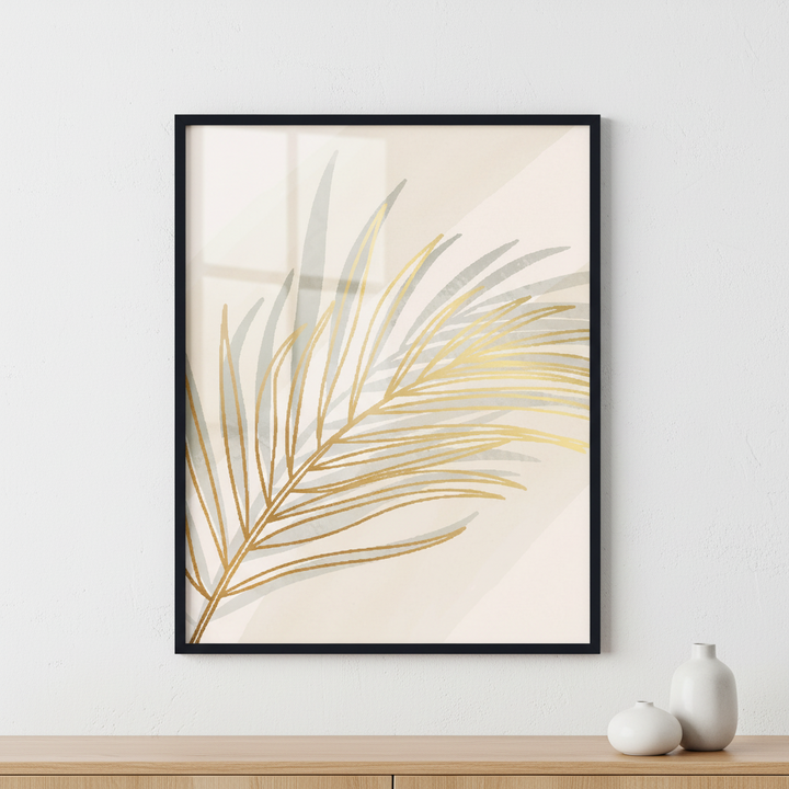 Golden foliage line art l