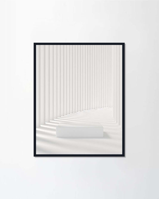 Mock up scene with empty