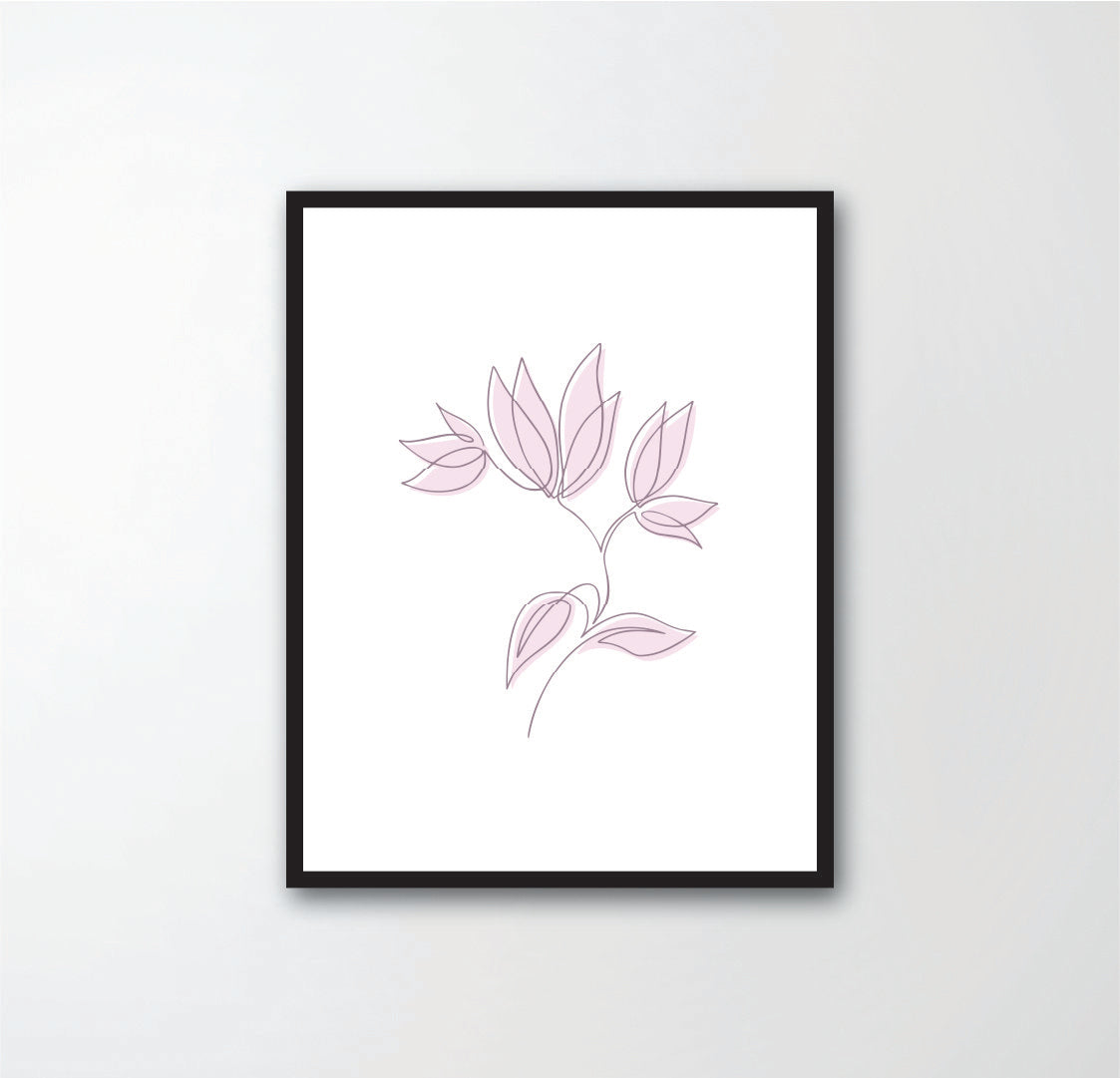 illustration of magnolia flowers