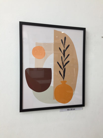 Botanical wall art vector set