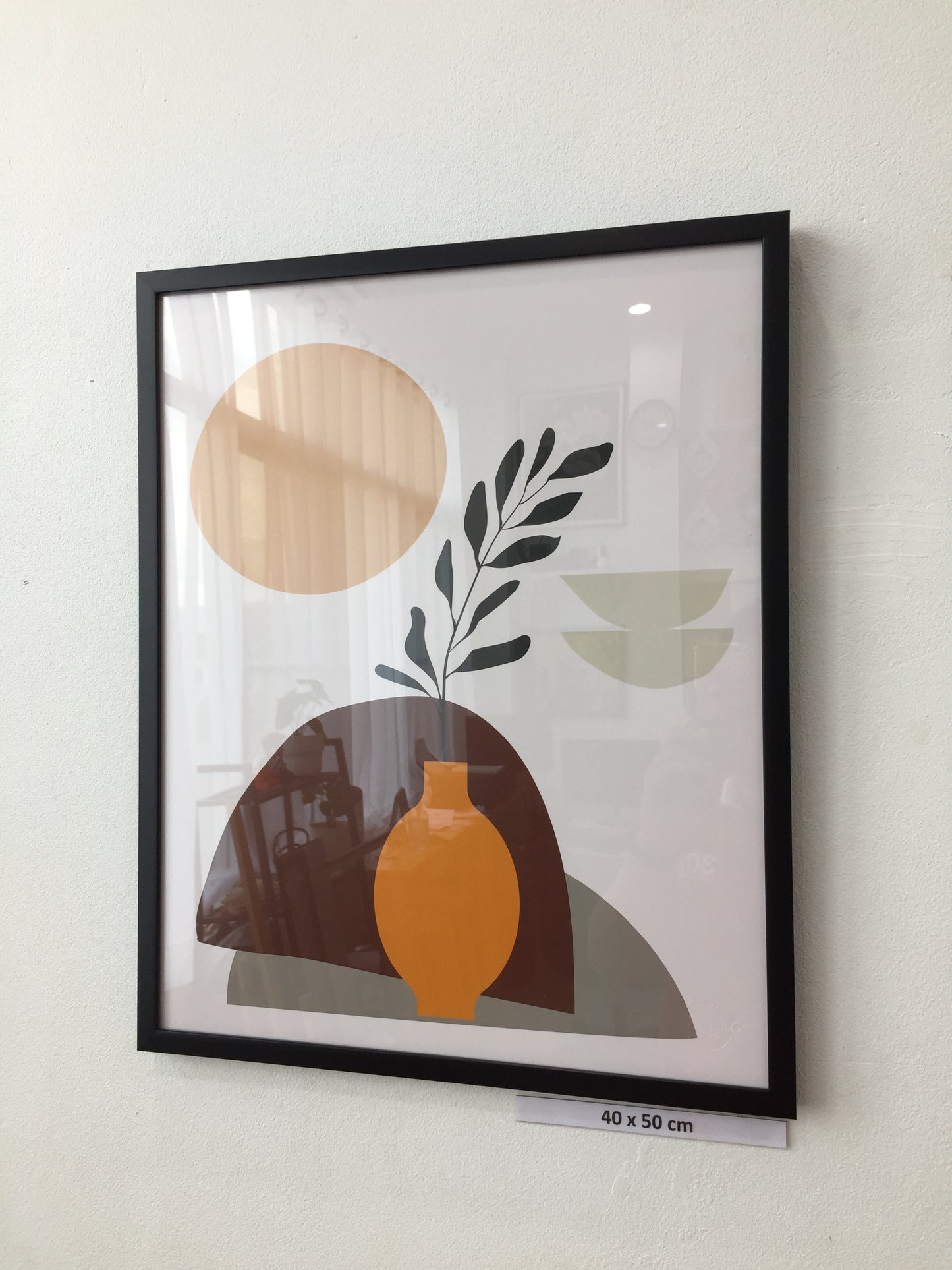 Botanical wall art vector set