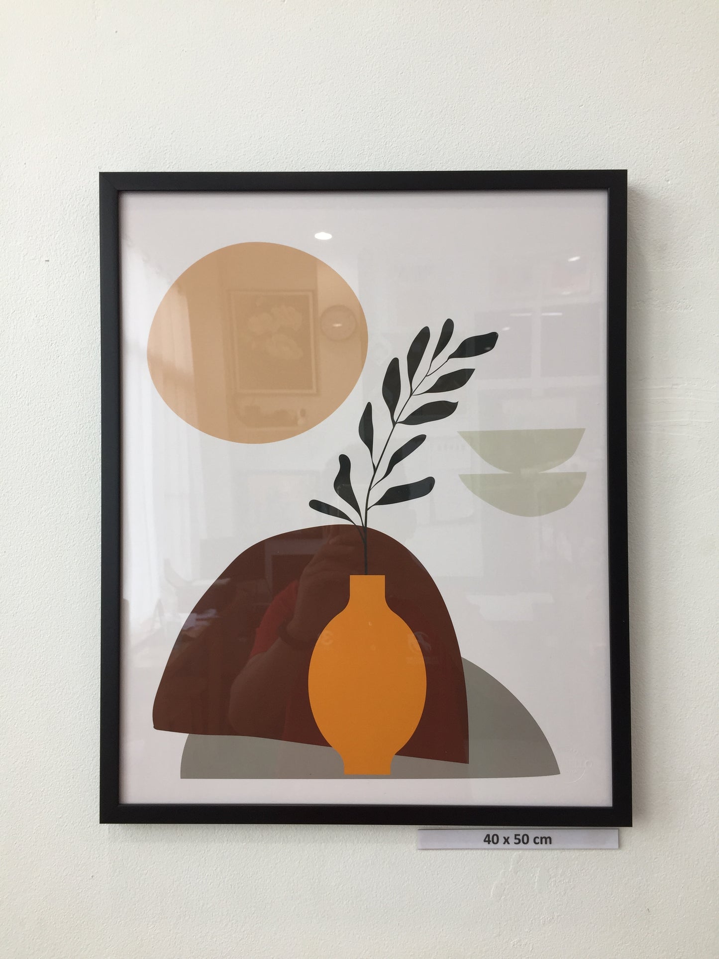 Botanical wall art vector set