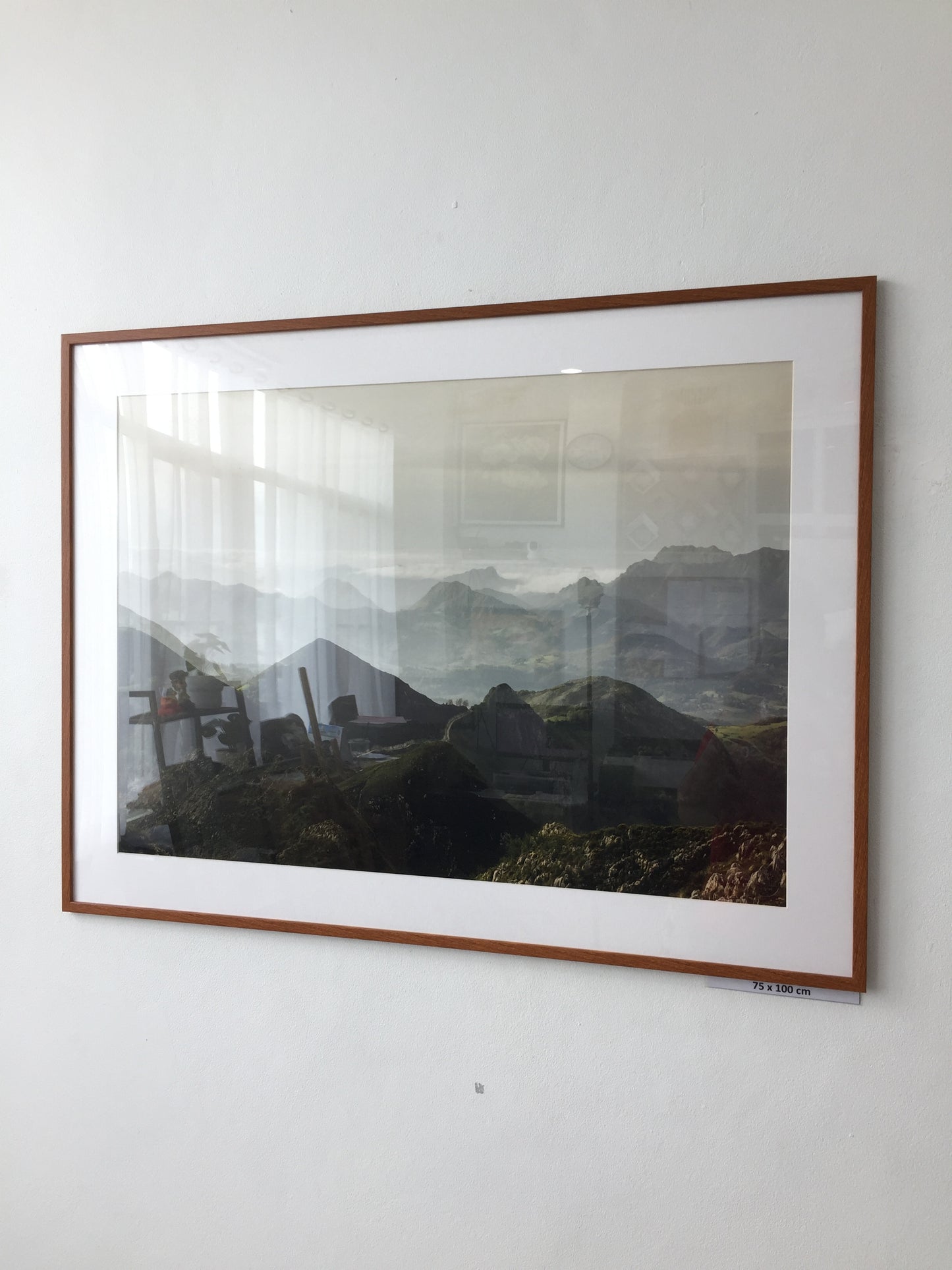 Sunset in the mountain natural