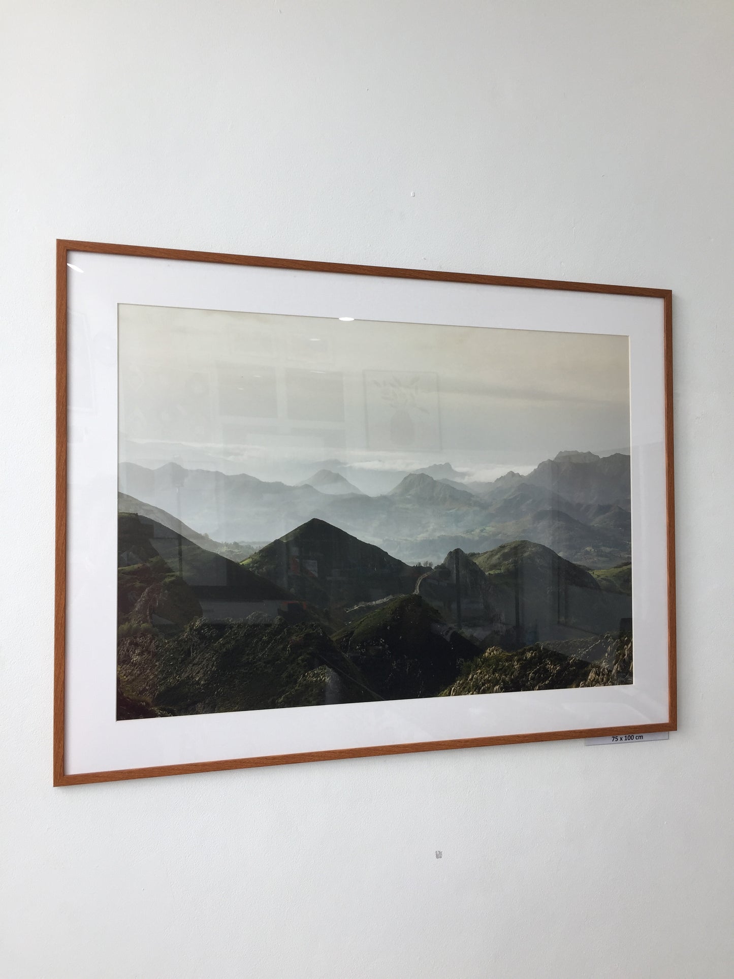 Sunset in the mountain natural