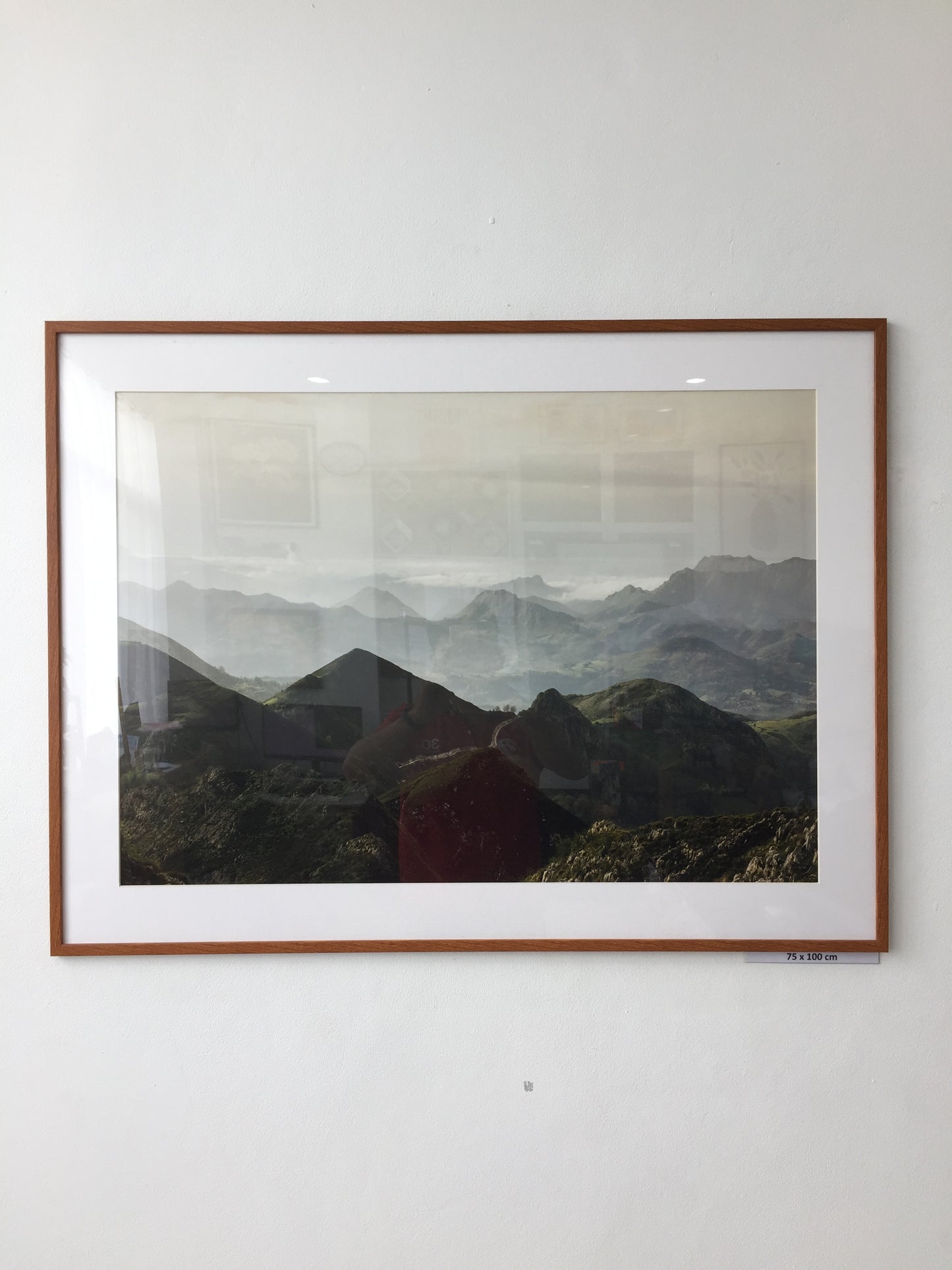 Sunset in the mountain natural